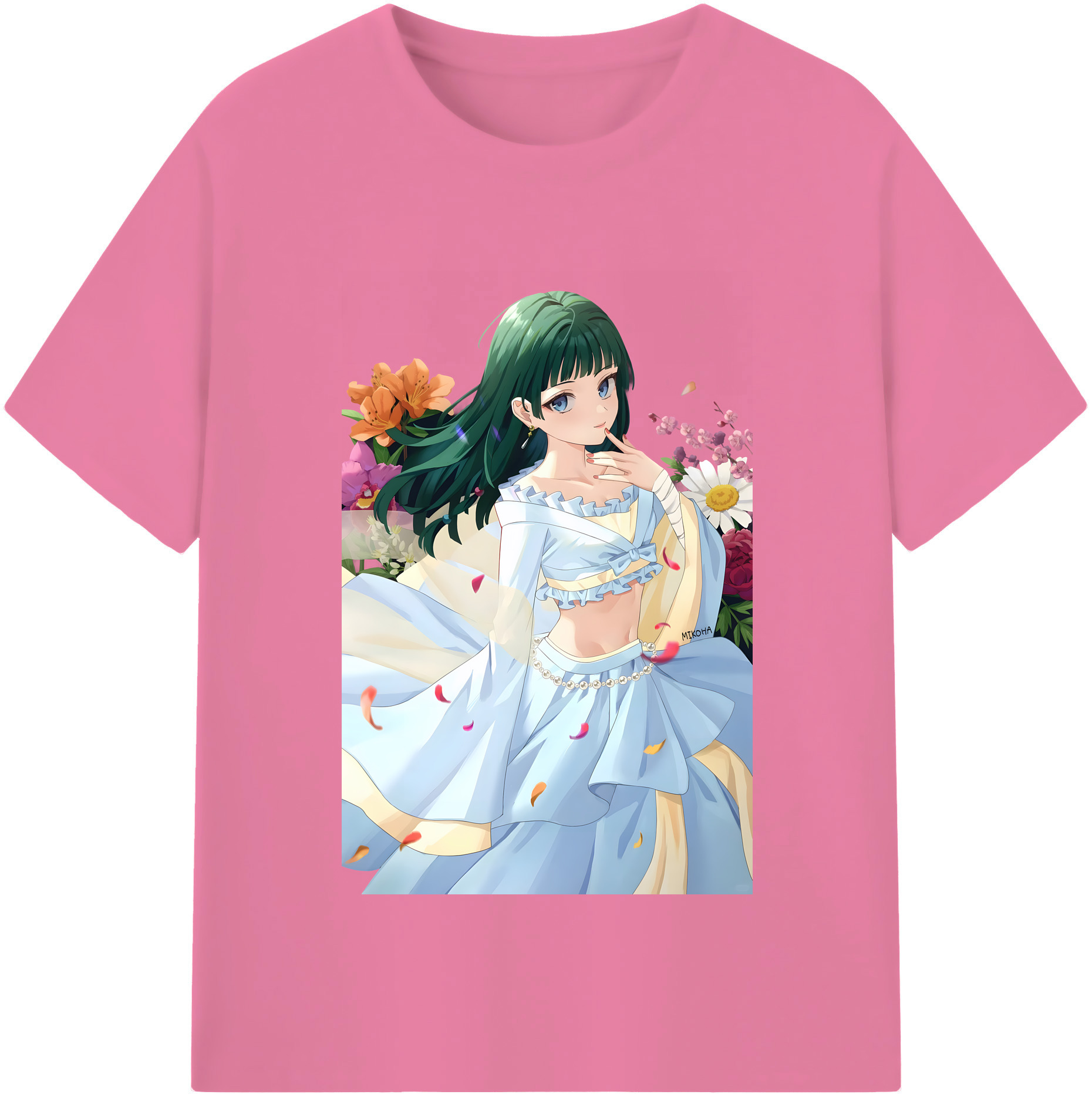 （画像用） 薬屋のひとりごと The Apothecary Diaries 綿100％半袖Tシャツ（フロントプリント）